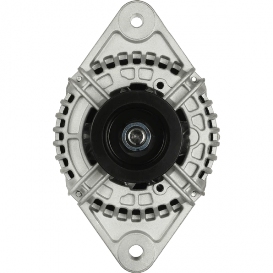 ALT009 - Alternador eletrônico modelo Bosch 0124555009 24V 80A, polia 8 canais com 63mm de diametro. Aplicação Volvo B10M eletronico, NH12, B7R, FH12, FH16, FM, FMX .
