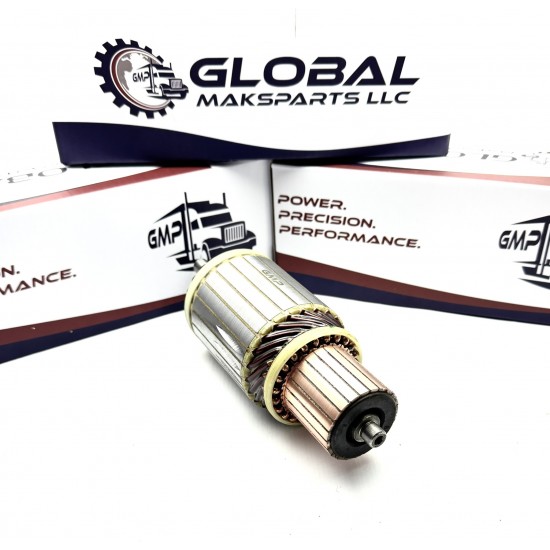 IN3003 - Induzido para motor de partida Mitsubishi Série M9 5,5Kw 24V. Diversas aplicações, confira a lista abaixo.