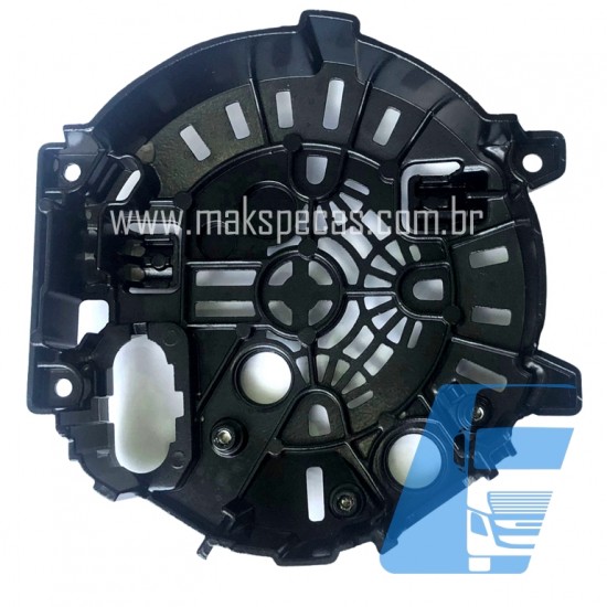 CAP8165 - Tampa de fechamento traseiro para alternador modelo Prestolite 53160023, 24V, 150A, aplicação Scania