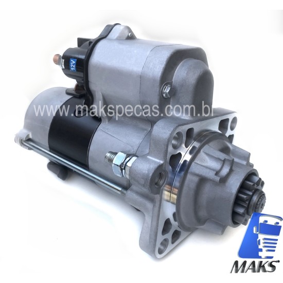 MPD5740 - Motor de partida modelo Denso 4280005741 12V, 2.7kW, 10 dentes CW, aplicação John Deere