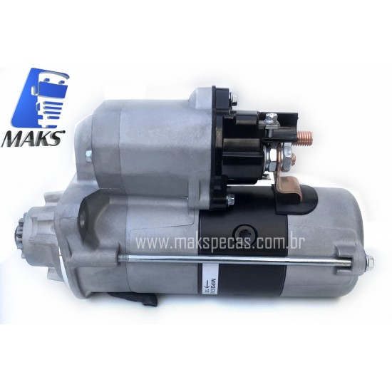 MPD5740 - Motor de partida modelo Denso 4280005741 12V, 2.7kW, 10 dentes CW, aplicação John Deere