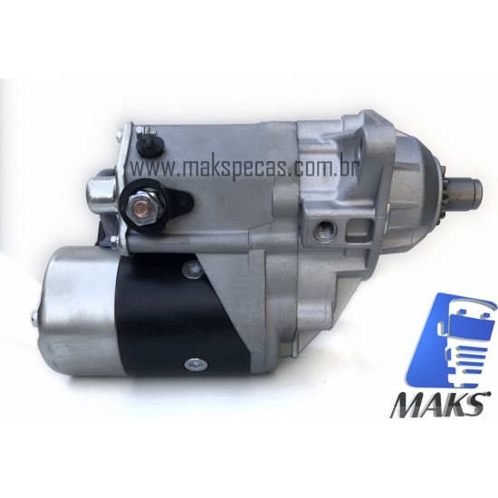 MPD630 - Motor de partida modelo Denso 228000-0630 24V, 4.5kW, 10 dentes, aplicação Cummins, Komatsu, Case