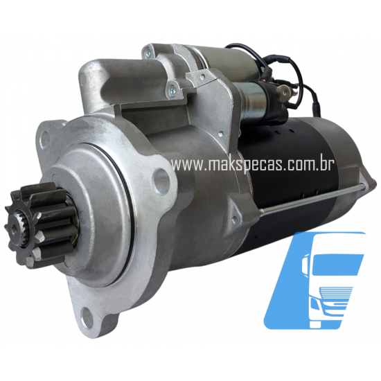 MPLB013 - Motor de partida modelo Bosch 0001330013 24V 6.0KW 11 dentes, LIEBHERR 811511113