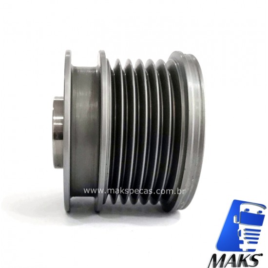 POL653 - Polia para alternador modelo Valeo 12V/ 180A