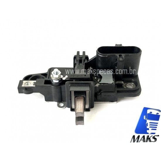 REG8165 - Regulador de tensão para alternador modelo Prestolite 53160023, 24V, 150A, aplicação Scania