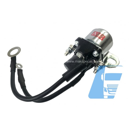 RA83879 - Relé auxiliar de partida para motor de partida tipo Mitsubishi M009T83879 24V 7.0kW 12 dentes, aplicação Volvo. RA83879 - Relé auxiliar de partida para motor de partida tipo Mitsubishi M009T83879 24V 7.0kW 12 dentes, aplicação Volvo.