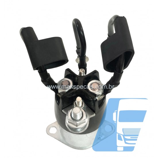 RALB012 - Relé auxiliar 24V mod 1.337.210.741 para motor de arranque modelo Bosch 0001330012, 0001330067, 0001330068 24V 6,0Kw, 12 Dentes.