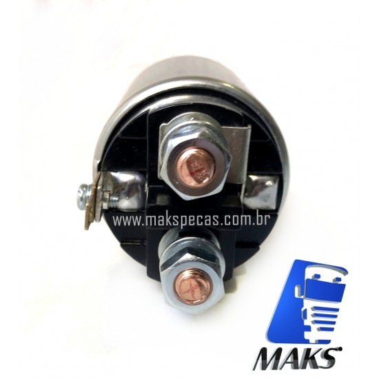 AM71871 - Relé de partida para motor de arranque modelo Mitsubishi M008T71871 12V 2.5 kW, 9 dentes