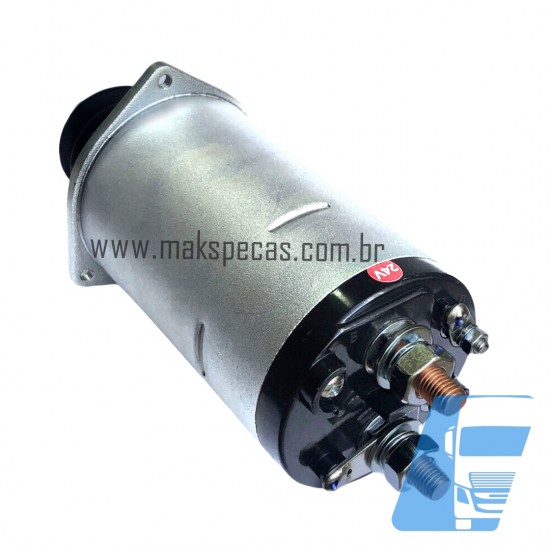 AN7171 - Rele de partida aplicação Nikko 230007171 24V 7.5Kw, 15 dentes. Mitsubishi S12R S16R 15T 