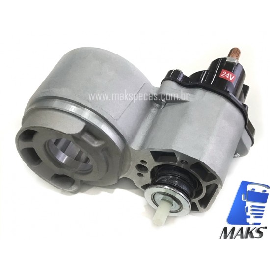 AUT7100 - Mancal com relé de partida para motor de arranque modelo Denso 428000-7100 24V, 4.8Kw, 10 Dentes.