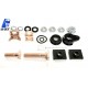 KIT600 - Kit reparo completo contatos do relé de partida ( automático ) para motor de arranque modelo Denso 4380000600, 24V Ford 5801543247
