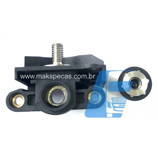 BN8165 - Borne negativo para alternador modelo Prestolite 53160023, 24V, 150A, aplicação Scania