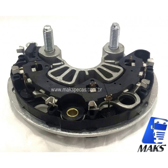 RET291 - Conjunto retificador alternador Bosch 0124655291 24V 150Amp, MBB Axor, Actros 