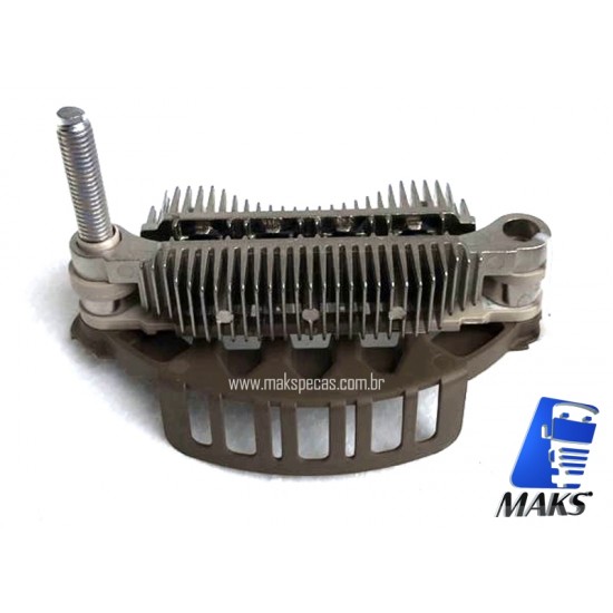 RET6393 - Conjunto Retificador para alternador Mitsubishi A004TR6393 24V 130A Volvo FH12, FM12, FMX12