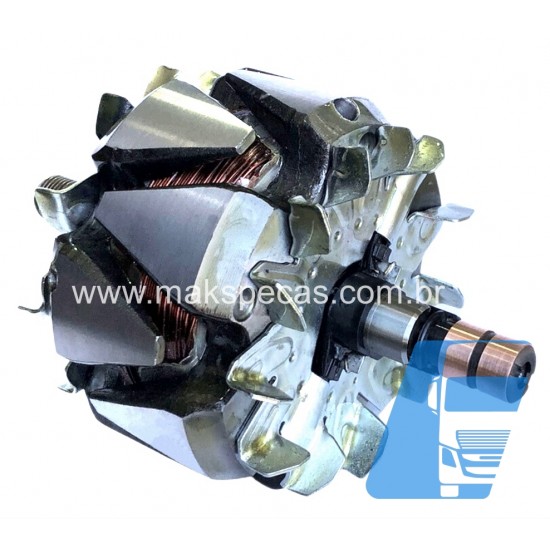 ROT102 - Rotor para alternador modelo Bosch 0124655102 24V 150A. Aplicação Volvo FH