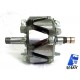 ROT200JD - Rotor Alternador eletronico tipo Bosch 0124625030 12V 200A. Aplicação Tratores John Deere, AH229090.