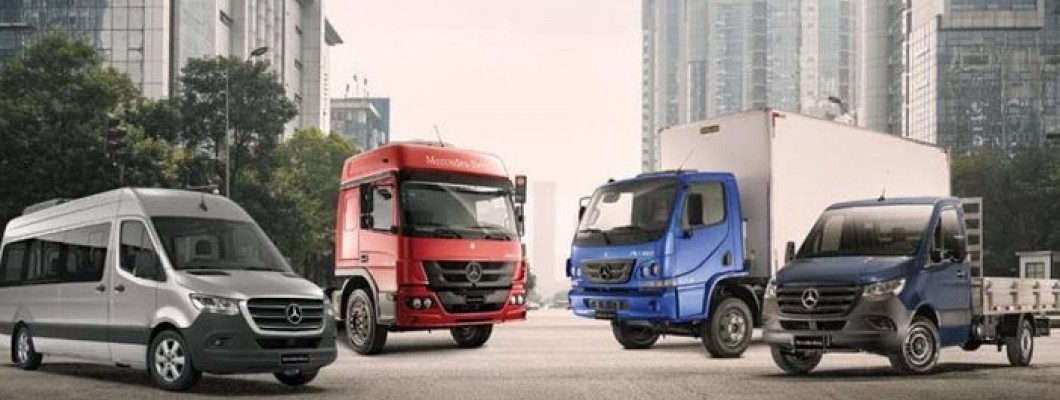 Mercedes-Benz tem 6 caminhões e Sprinter campeões de revenda