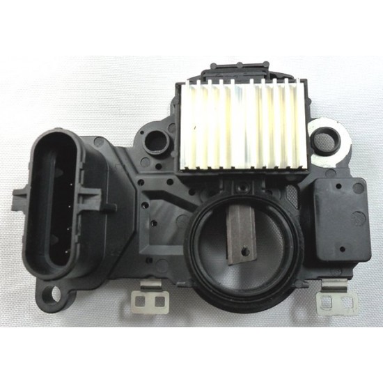 REG8191 - Regulador de tensão ( voltagem ) para alternador eletrônico Mitsubishi A004TA8191 28V 100A Volvo FH. 