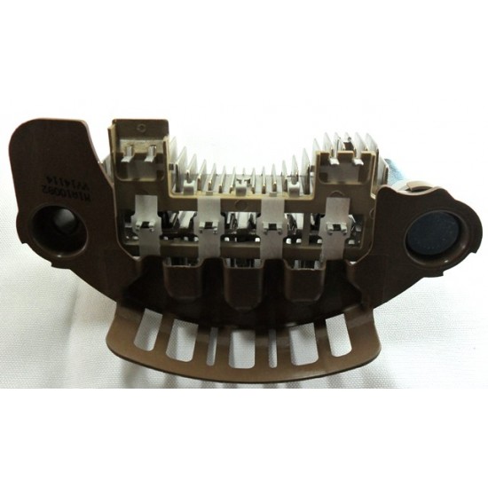 RET8191 - Conjunto retificador para alternador eletrônico Mitsubishi A004TA8191 28V 100A Volvo FH / outros modelos.