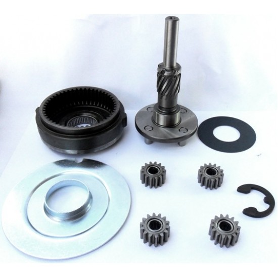 KP39MT - KIT Eixo do impulsor para motor de partida Delco Remy 8200519, MBB Axor, 2035, 2040, 2044, 2540, 2044, 2540, 2544, 2640, 2644, 3340, 4140, O500RS, RSD, OM457LAE, outros.