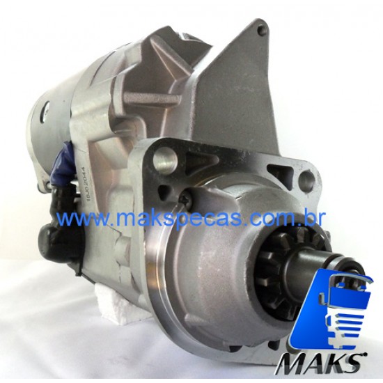 MPD5330 - Motor de partida modelo Denso 428000-5330, 24V 7.5Kw, 11dentes. Aplicação Caterpillar 10R9100, 20R4041, 2342637, 2342667, 2693869, 3006868, 3623935, Denso: 428000-2370, 4280002371, 428000-5330.