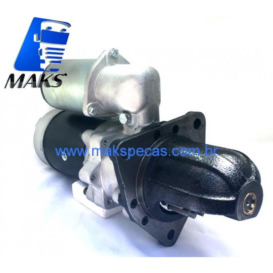 MPNK7171 - Motor de partida modelo Nikko 023000 7171 24V 7.5Kw, 15 dentes. Mitsubishi S12R S16R 15T 37766-20200