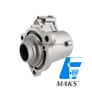 MDMI472 - Mancal dianteiro  para motor de partida Mitsubishi M009T80472 com rolamento e retentor MBB Axor, outros.