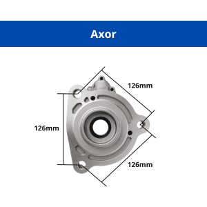 MDMI472 - Mancal dianteiro  para motor de partida Mitsubishi M009T80472 com rolamento e retentor MBB Axor, outros. - Imagem 4