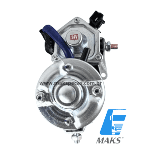 MPD1350 - Motor de Partida tipo Denso 12V 2,5Kw, 10dentes. Aplicação Caterpillar 416, 416B, 426B, motor Perkins. - Imagem 4