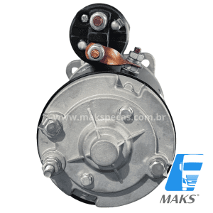 MPKRA31249 - Motor de partida tipo Iskra 12V 2,9KW 11dentes, STR31000, Valmet, Valtra, 47920168, 9144722, 0001359124. - Imagem 3