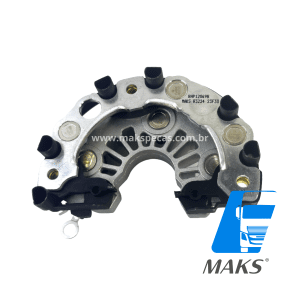 R3224 - Conjunto retificador modelo F00M133224, F00M133286 alternador Bosch 0124555015, outros. - Imagem 3