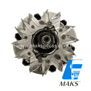 ROT8191 - Rotor alternador Mitsubishi A004TA8191 28V 100A Volvo FH - Imagem 3