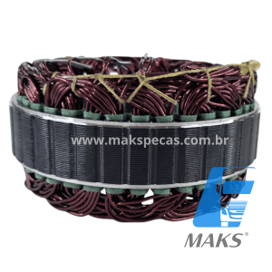 EST6393 - Estator para alternador modelo Mitsubishi A004TR6393 24V 110A Volvo FH12, FM12, FMX12 (VOLVO 21401675)