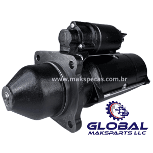 GMP4122 - Motor de arranque tipo Iskra AZF4122 12V 10dentes Iveco, New Holand - Imagem 4