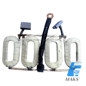 BOB472 - Bobina para motor de partida Mitsubishi Série M9 7,5KW 24V. Diversas aplicações, consulte a lista abaixo.