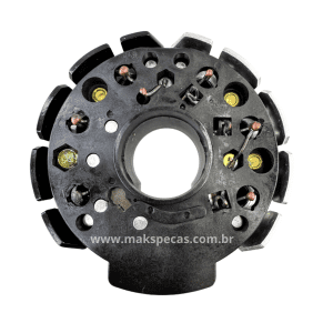 RET366 - Conjunto retificador modelo Bosch 1127320366 24V alternador 55A, Mercedes Benz, Toyota - Imagem 4