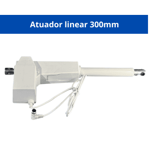 WTM3L300 - Atuador Linear Para Cama, Portas 300mm 24v 5000N - Imagem 5
