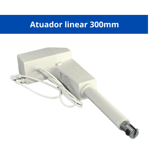 WTM3L300 - Atuador Linear Para Cama, Portas 300mm 24v 5000N - Imagem 4