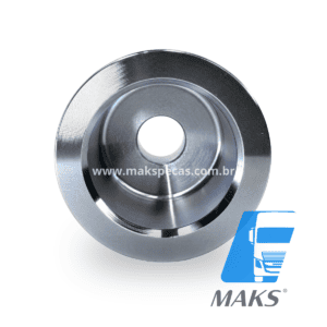 POL291 - Polia 9PK para alternador modelo Bosch F00MA36239 SEG F00MA36240 para alternador 0124655291 28V 150A/ outros , Mercedes Benz 815, 822, 1015, 1518 (cópia) - Imagem 4