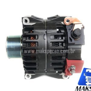 ALT8165 - Alternador mod  Prestolite AVI150P2114HP, 24V  180A,  Scania 2448165, 2572595, 3138003, 3140940, polia 10 estrias,  71 mm diametro aplicação ônibus e caminhões Scania.