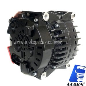 ALT8165 - Alternador mod  Prestolite AVI150P2114HP, 24V  180A,  Scania 2448165, 2572595, 3138003, 3140940, polia 10 estrias,  71 mm diametro aplicação ônibus e caminhões Scania.