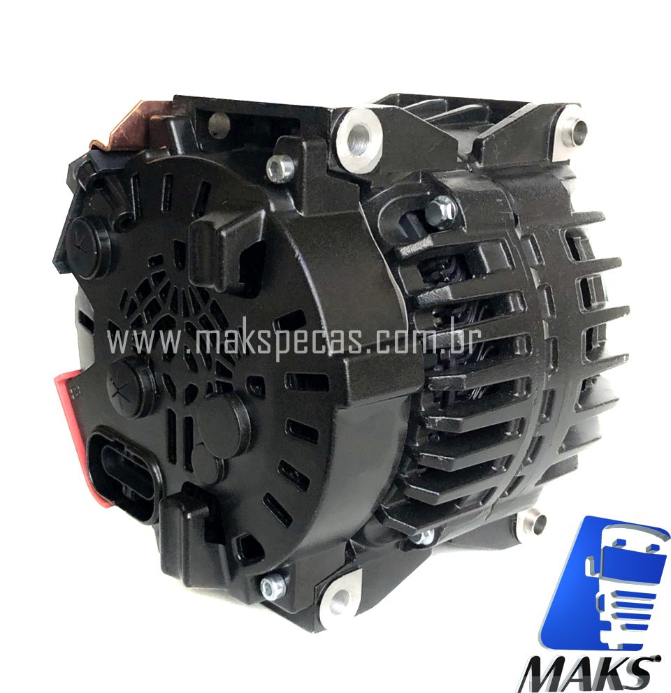 ALT8165 - Alternador mod  Prestolite AVI150P2114HP, 24V  180A,  Scania 2448165, 2572595, 3138003, 3140940, polia 10 estrias,  71 mm diametro aplicação ônibus e caminhões Scania.