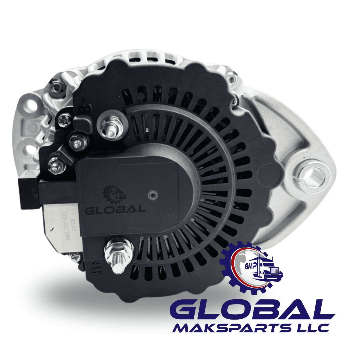 GMP3171 - Alternador GMP modelo Prestolite/Leece Neville AVI168W3171 – 24 V | 150 A | Batteryless | Rotação bidirecional - ar condicionado