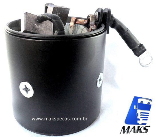 CP39MT - Bobina de campo (carcaça polar) para motor de partida Delco 8200519, MBB Axor, 2035, 2040, 2044, 2540, 2044, 2540, 2544, 2640, 2644, 3340, 4140, O500RS, RSD, OM457LAE, outros.