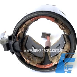CP80472 - Carcaça polar para motor de partida modelo Mitsubishi M008T80472 24V, 3.2 kW, 11 dentes CW, aplicação Caterpillar.