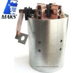 CPB001 - Carcaça polar completa com porta escovas para partida Bosch 0001241001 Scania série 3/4/5 Highline