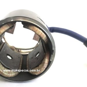 CPD3121 - Carcaça polar completa para motor de partida modelo Denso 128000-3121, 12V 2.5Kw, 13 Dentes. Aplicação CASE  1987559C1, 86982709, A170746, Cummins.