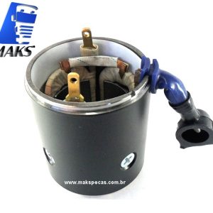 CPD7550 - Carcaça polar motor de arranque tipo Denso N940, 2280007550, STR70278, 24V 5,5KW 10dentes, aplicação Iveco Cursor.