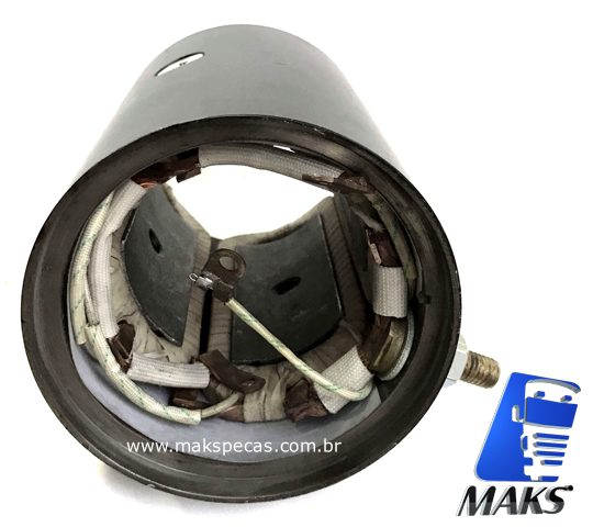 CPJE006 - Carcaça polar completa para motor de arranque modelo Bosch JE 0001371006 24V 6,5Kw.