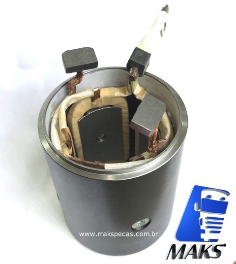 CPJF24V - Carcaça polar completa para motor de partida Bosch JF Alemão 0001368301 Scania L94